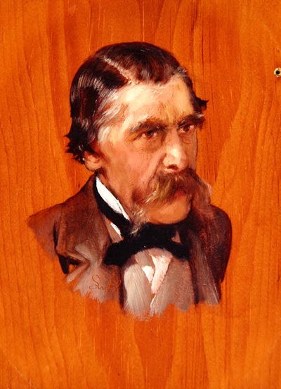 Sir Henry Thompson, Baronet, FRCS, c.1878 de Lawrence Alma Tadema