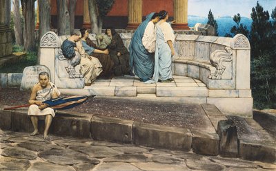 Una exedra de Lawrence Alma Tadema