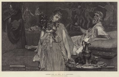 Entre la esperanza y el miedo, en la exposición de la Real Academia de Lawrence Alma Tadema