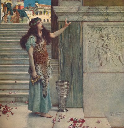 Llamando a los adoradores, c1893 de Lawrence Alma Tadema