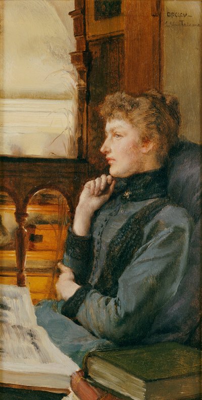 Pensamientos Lejanos, 1890 de Lawrence Alma Tadema