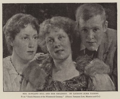 La señora Rowland Hill y sus hijos de Lawrence Alma Tadema