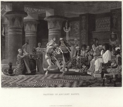 Pasatiempo en el antiguo Egipto de Lawrence Alma Tadema