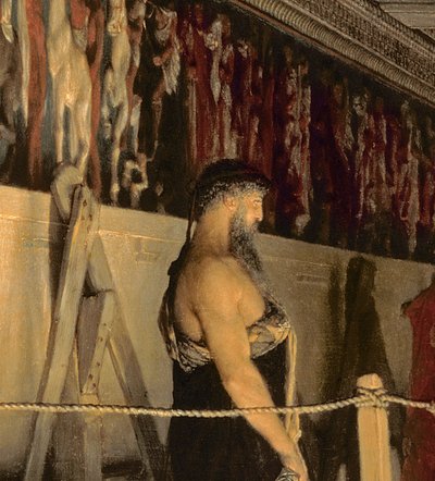 Fidias y el friso del Partenón, Atenas, 1868 de Lawrence Alma Tadema