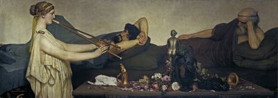 Escena Pompeyana o La Siesta de Lawrence Alma Tadema