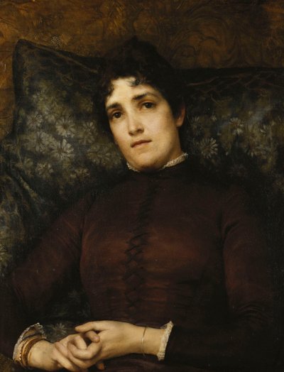 Retrato de la Sra. Frank D. Millet, 1886 de Lawrence Alma Tadema