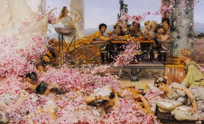 Las rosas de Heliogábalo de Lawrence Alma Tadema