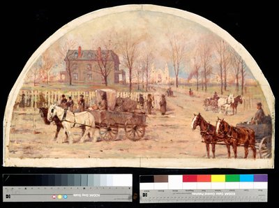 La Residencia Ogden después del Incendio de 1871 de Lawrence Carmichael Earle