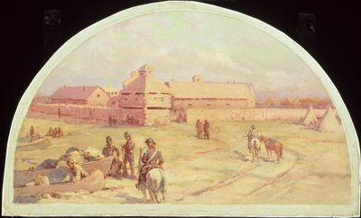 El primer Fort Dearborn de Lawrence Carmichael Earle