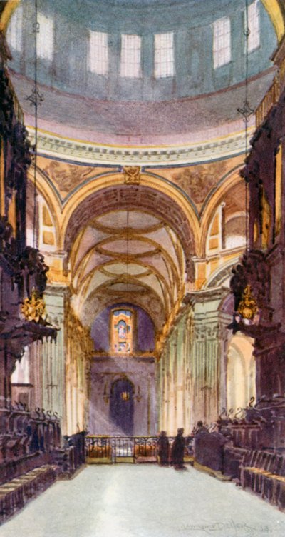The Whispering Gallery (litografía en color) de Lawrence Deller