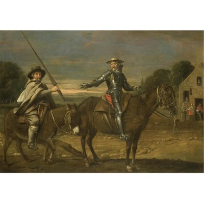Maestro de las Procesiones - DON QUIXOTE Y SANCHO PANZA de Le Nain Brothers