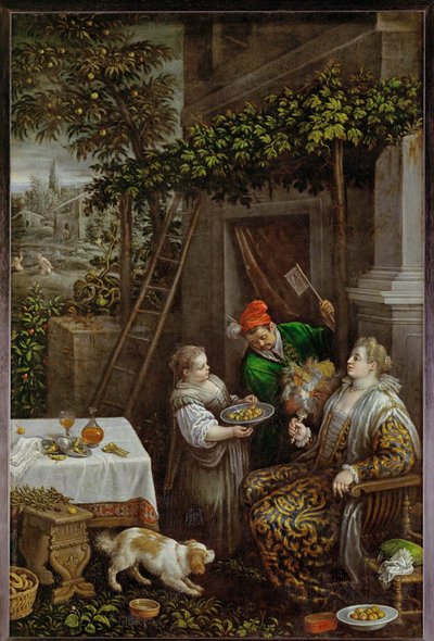 Verano (pintura sobre lienzo) de Leandro da Ponte Bassano