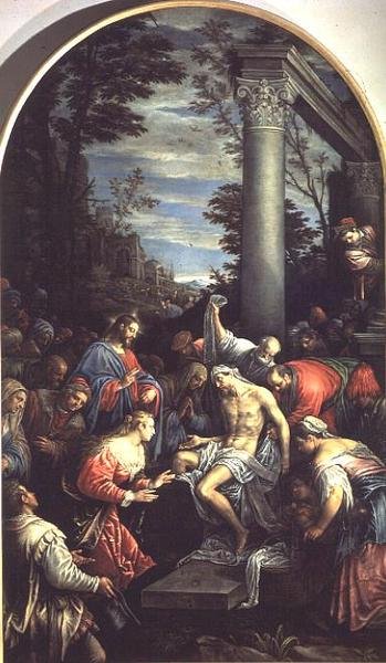 La Resurrección de Lázaro de Leandro da Ponte Bassano