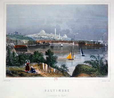 Una vista de Baltimore de Lechard Lechard