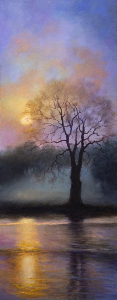 Anochecer en Bushy Park, 2016 de Lee Campbell