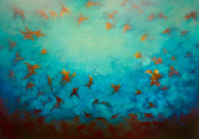 Enchanted, 2024 (óleo sobre lienzo) de Lee Campbell