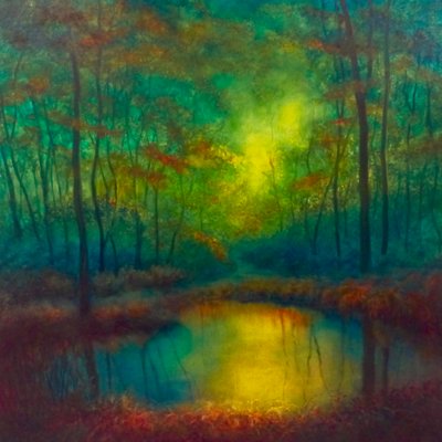 Piscina de jade, 2019 de Lee Campbell