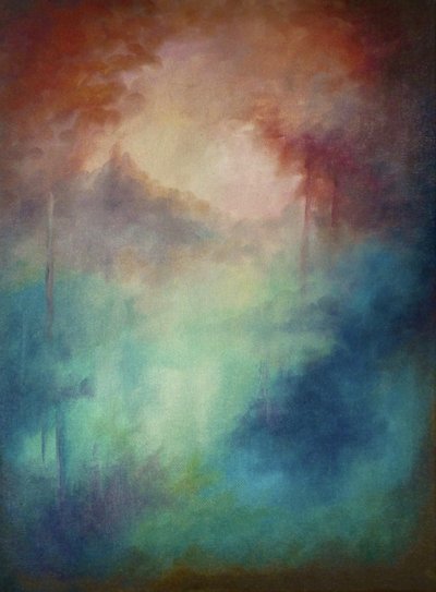 Canción de cuna, 2023 (óleo sobre lienzo) de Lee Campbell