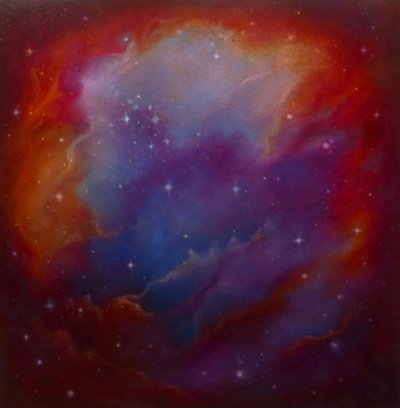 Nebulosa Carmine, 2023 de Lee Campbell