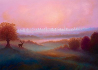 Mañana en Richmond Park, 2023 de Lee Campbell