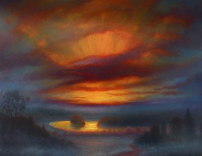Atardecer en Richmond de Lee Campbell
