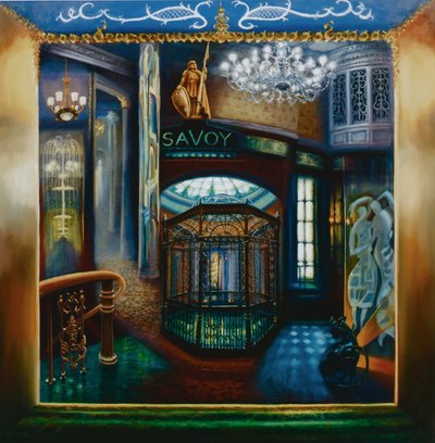 Hotel Savoy, 2010 Interior del Savoy, Kaspar el Gato de Lee Campbell