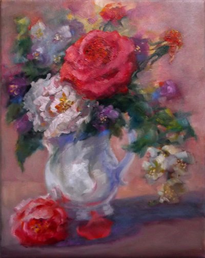 Jarra blanca de Lee Campbell