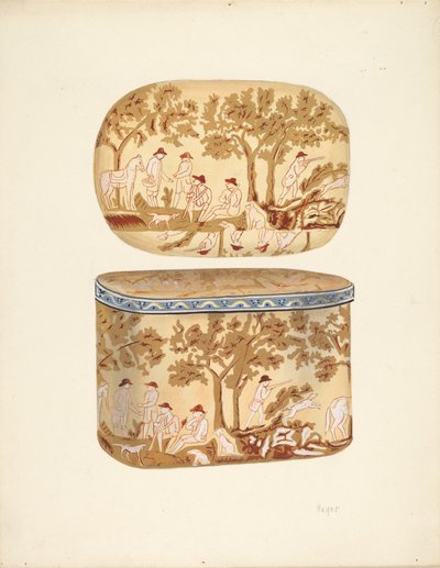 Caja de sombreros de Lee Hager