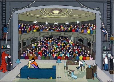 Acto 2 Escena 2. Entonces sonó el timbre, 2015 de Lee Sellers