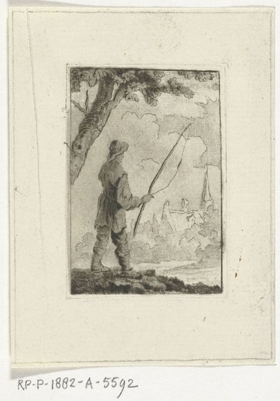 Pescador de caña de Leendert Brasser