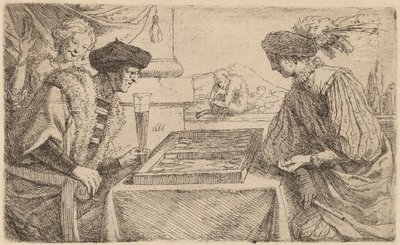 Los Jugadores de Tablero de Leendert van der Cooghen