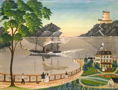 Barco de Correo de EE.UU., 1855 o después de Leila Bauman