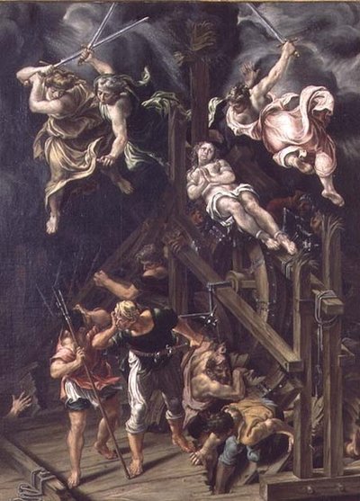 El martirio de Santa Catalina de Lelio Orsi da Novellara