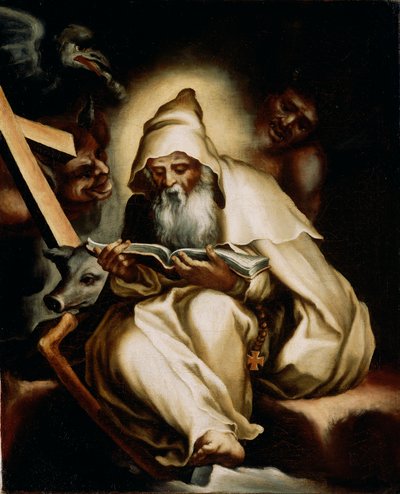 La tentación de San Antonio, c.1575 de Lelio Orsi da Novellara