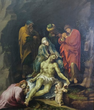 El lamento por Cristo muerto de Lelio Orsi da Novellara