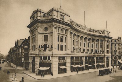 Casa de la India Oriental, fachada individualizada de Libertys en la nueva Regent Street de Lemere