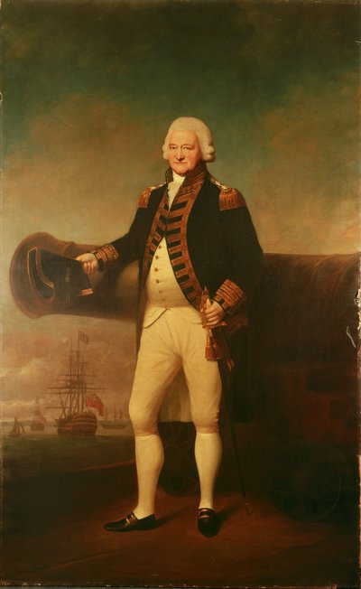 Almirante Sir Peter Parker (1721-1811), c.1799 (óleo sobre lienzo) de Lemuel Francis Abbott