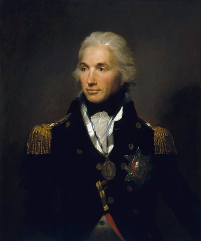 Retrato del vicealmirante Horatio Nelson (1758-1805), primer vizconde de Nelson. Óleo sobre lienzo de Lemuel Francis Abbott