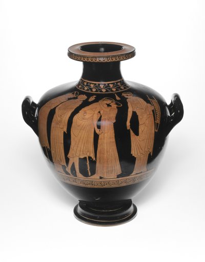 Hidria, o jarra de agua, 460-450 a.C. de Leningrad Painter