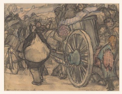 Amberes-Roosendaal-1914 (título original del objeto) de Leo Gestel (signed by artist)