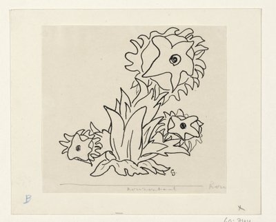 Flores de Leo Gestel (signed by artist)
