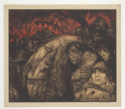 El vuelo de Bélgica (título original en el objeto) de Leo Gestel (signed by artist)