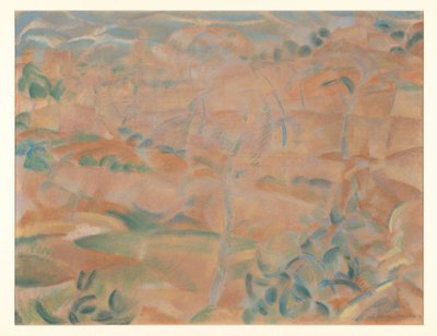 Paisaje en Mallorca de Leo Gestel (signed by artist)
