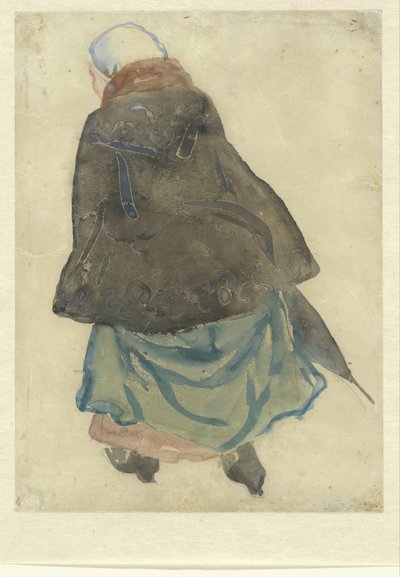 Mujer que corre de Leo Gestel (signed by artist)