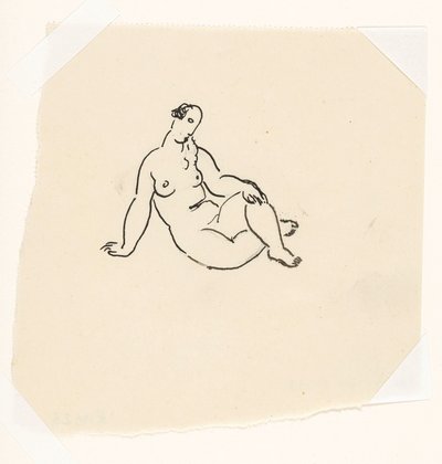 Baadster (sketch) de Leo Gestel