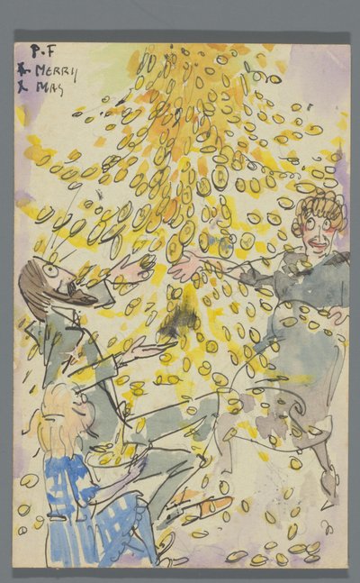 Postkarte an Jan Ponstijn de Leo Gestel