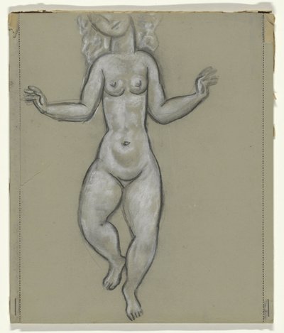Mujer desnuda bailando de Leo Gestel