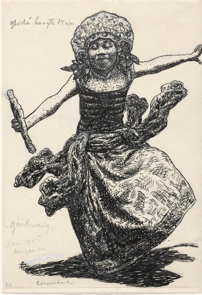 Gandrung danseres en Ampenan de Leo Gestel