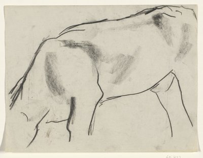 Vaca de pastoreo de Leo Gestel