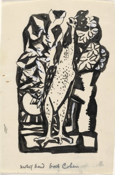 Gallo que canta de Leo Gestel